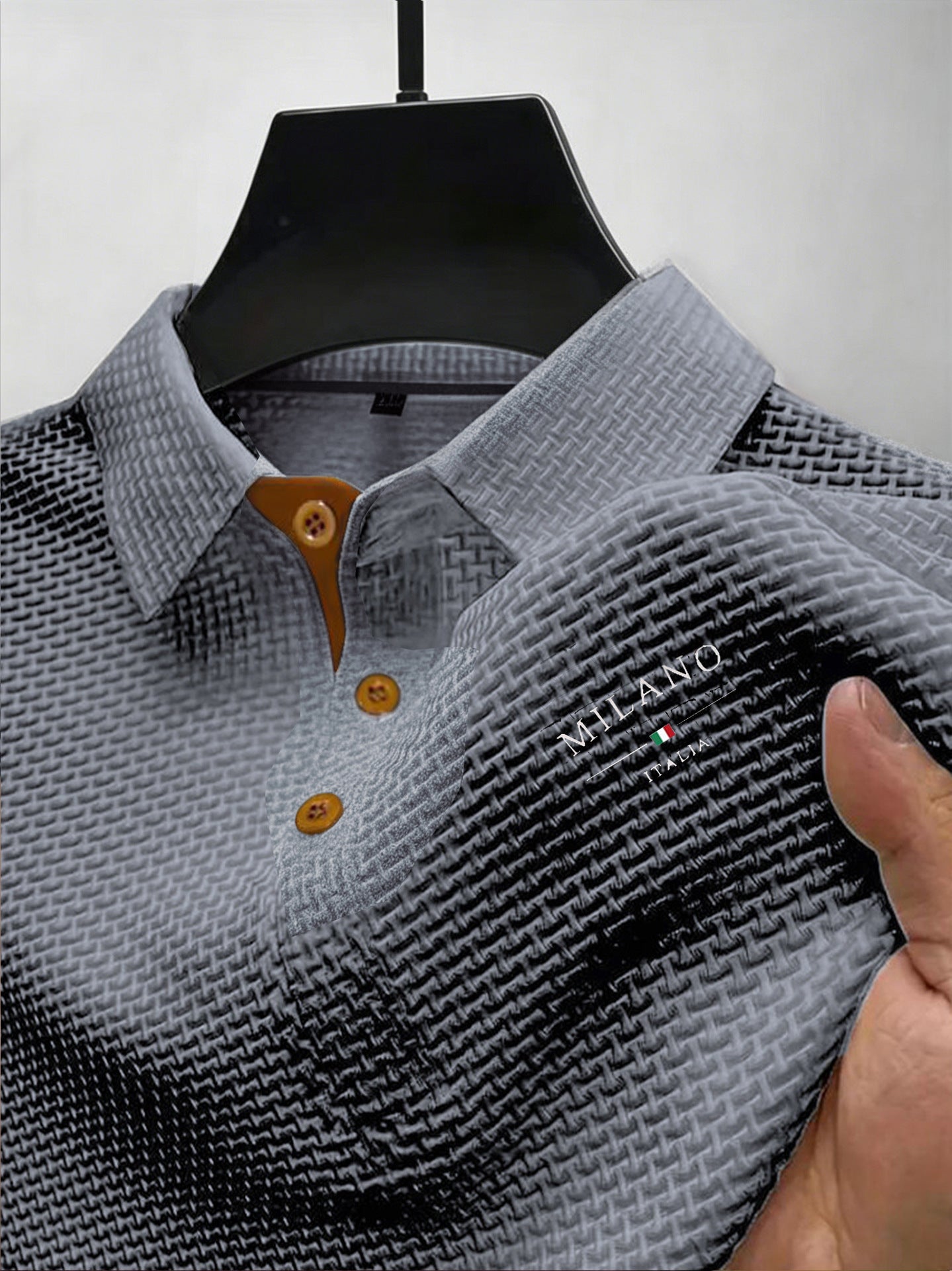 Men's Short Sleeve Ice Silk T-Shirt