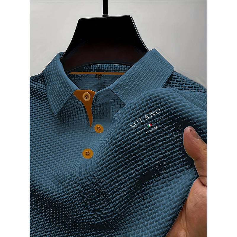 Men's Short Sleeve Ice Silk T-Shirt