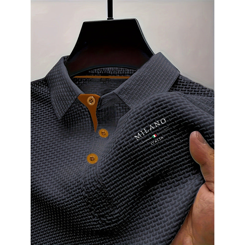 Men's Short Sleeve Ice Silk T-Shirt