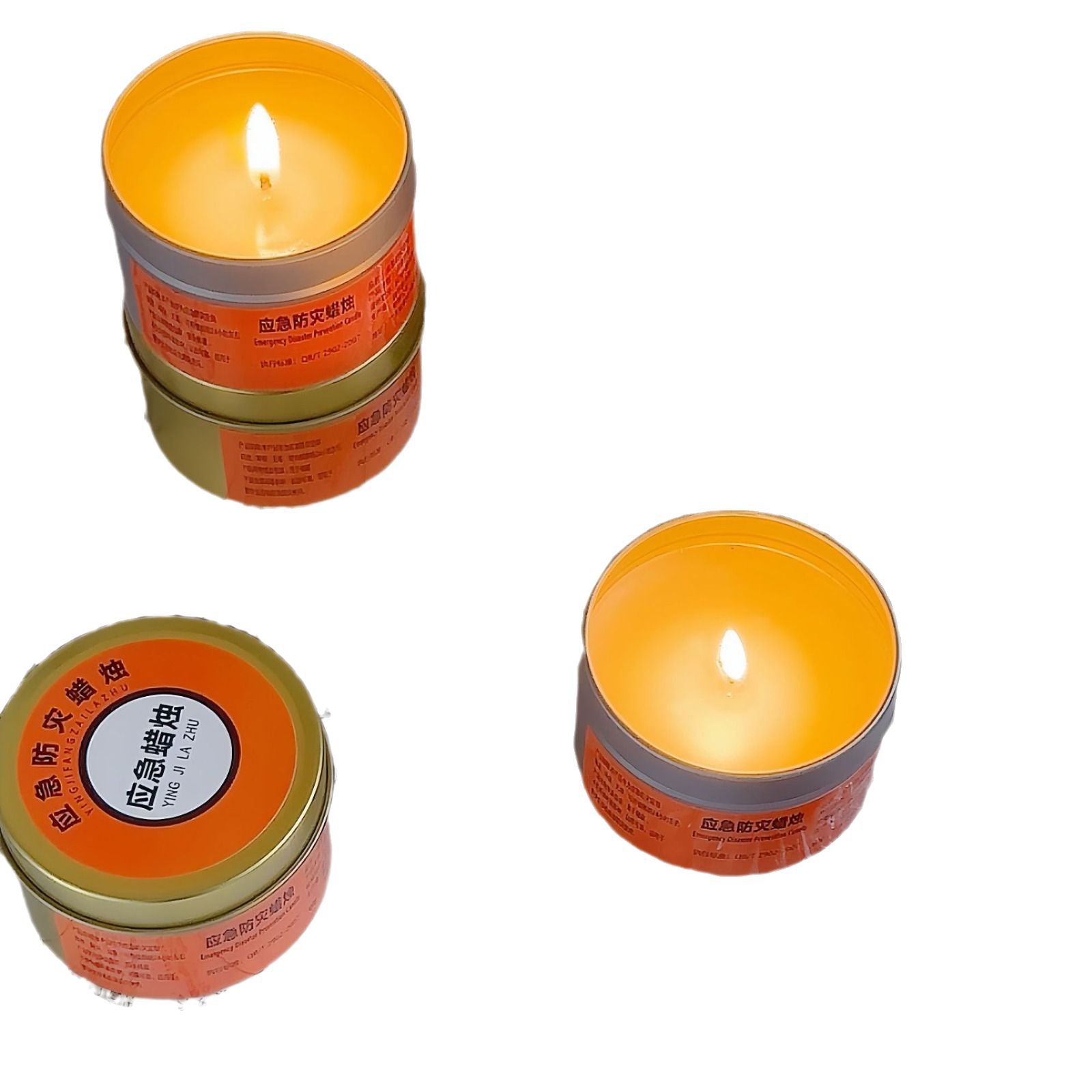 Waterproof Windproof Unscented Smokeless Candle