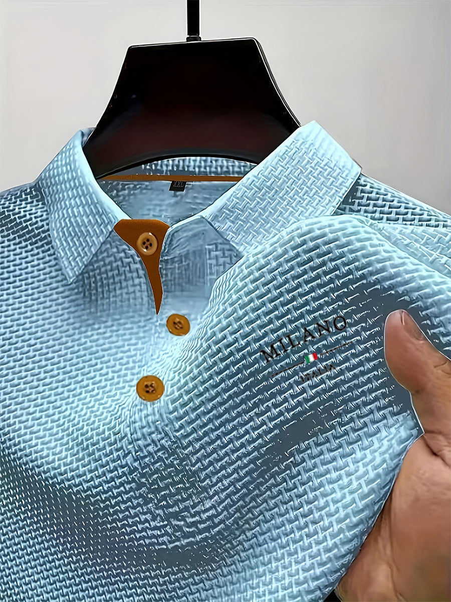 Men's Short Sleeve Ice Silk T-Shirt