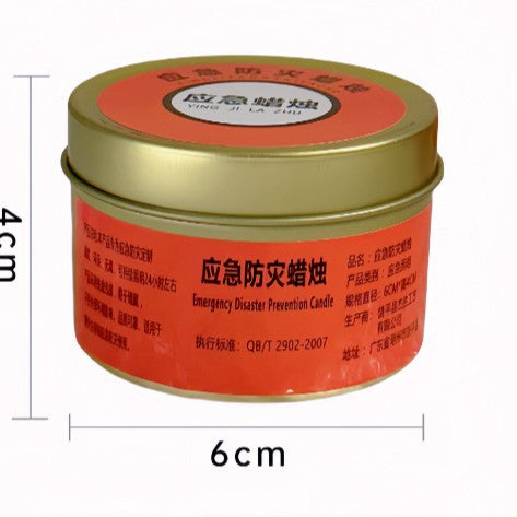 Waterproof Windproof Unscented Smokeless Candle