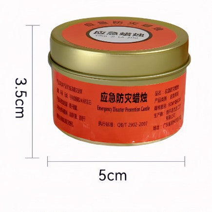 Waterproof Windproof Unscented Smokeless Candle