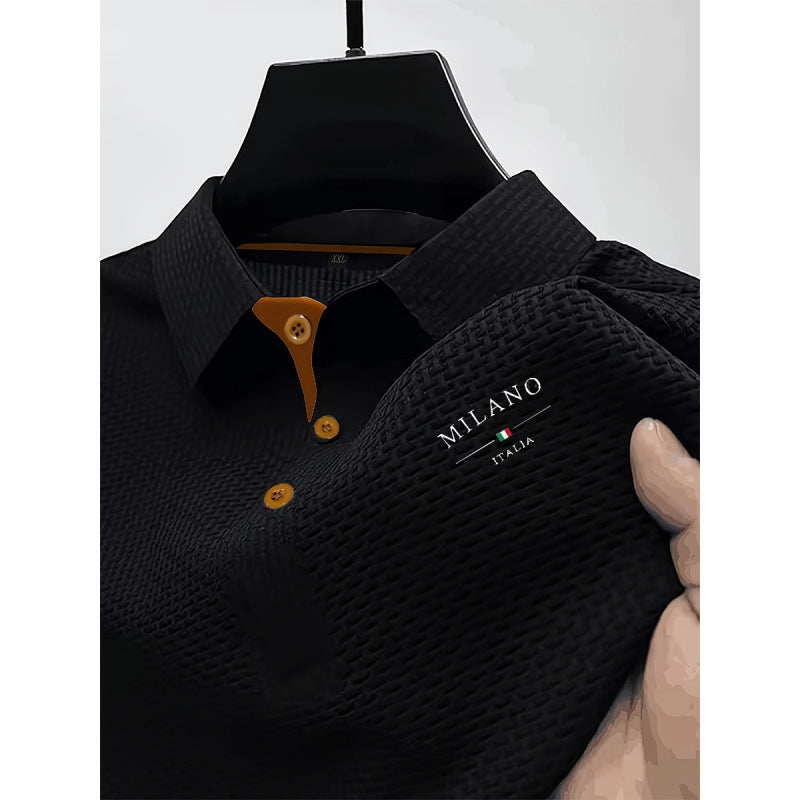 Men's Short Sleeve Ice Silk T-Shirt