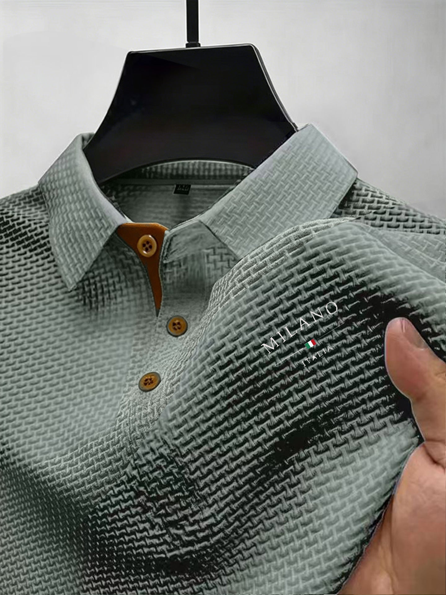 Men's Short Sleeve Ice Silk T-Shirt