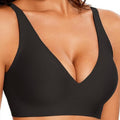Women Seamless Push Up Bra Wirefree Comfort Full Coverage Daily Bra