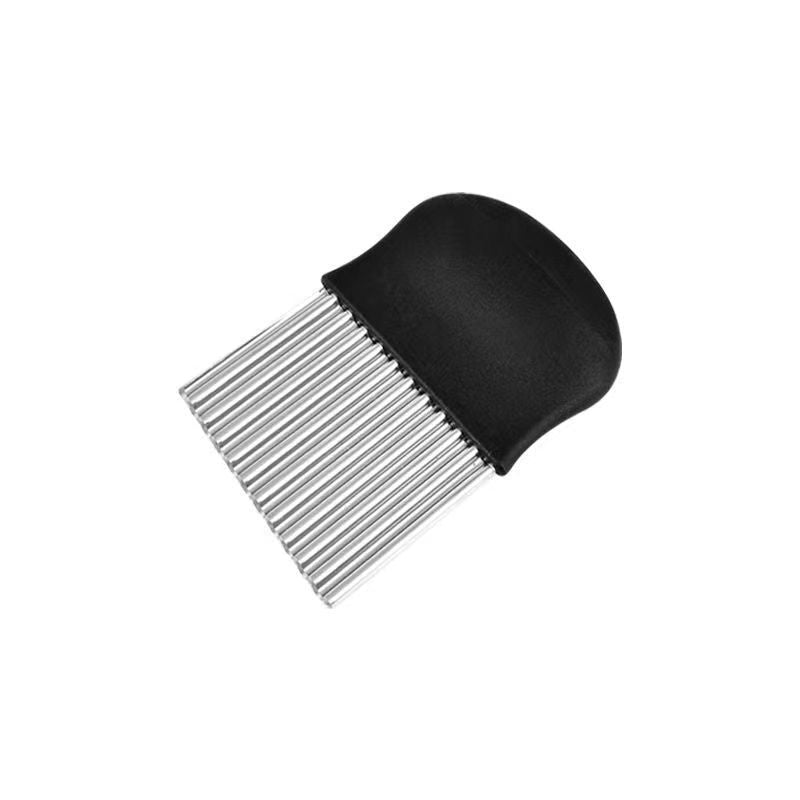 Pattern Wave cutter stainless steel wolf tooth potato cutter