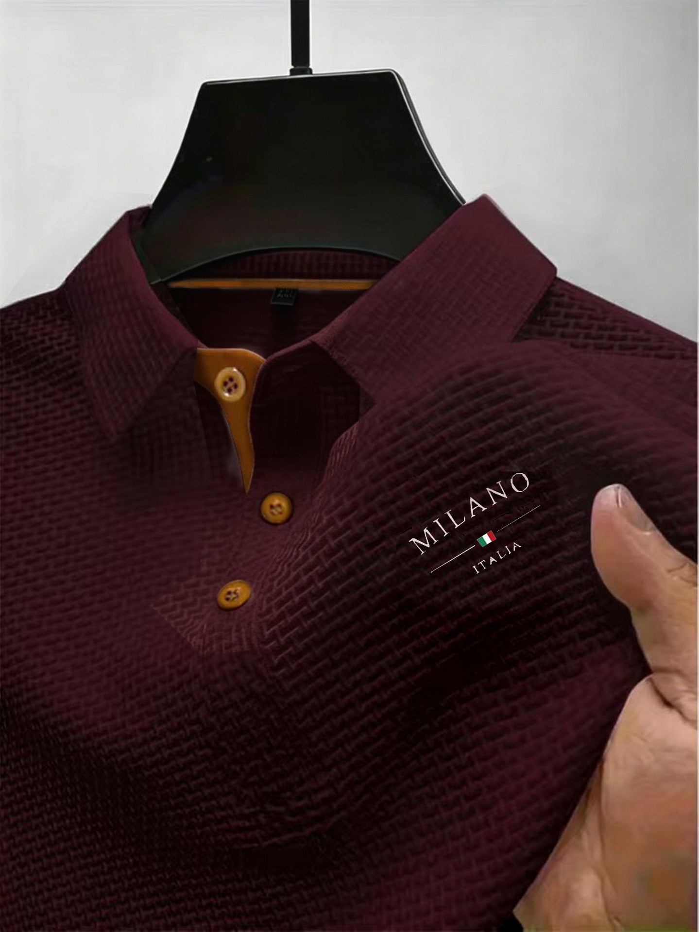 Men's Short Sleeve Ice Silk T-Shirt
